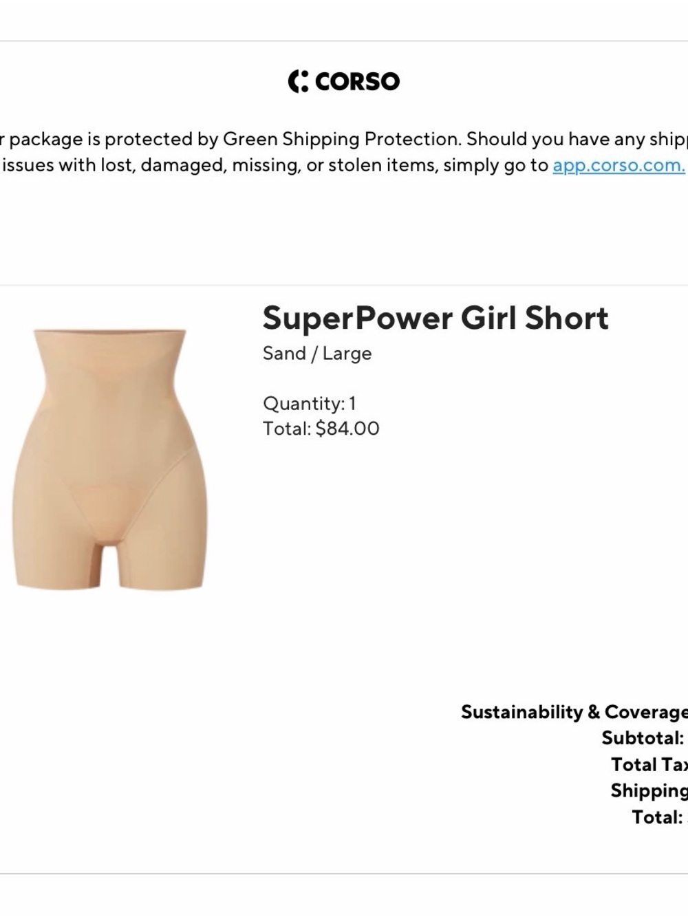 Honeylove High-Waist Shaping Short - Sand